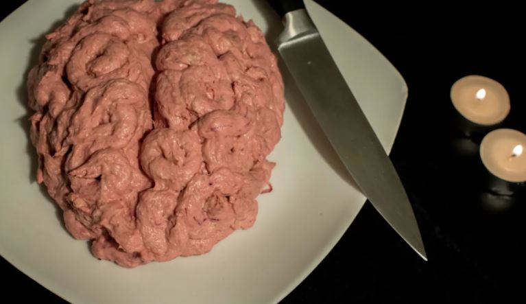 Hjernemad tunmousse hjerne